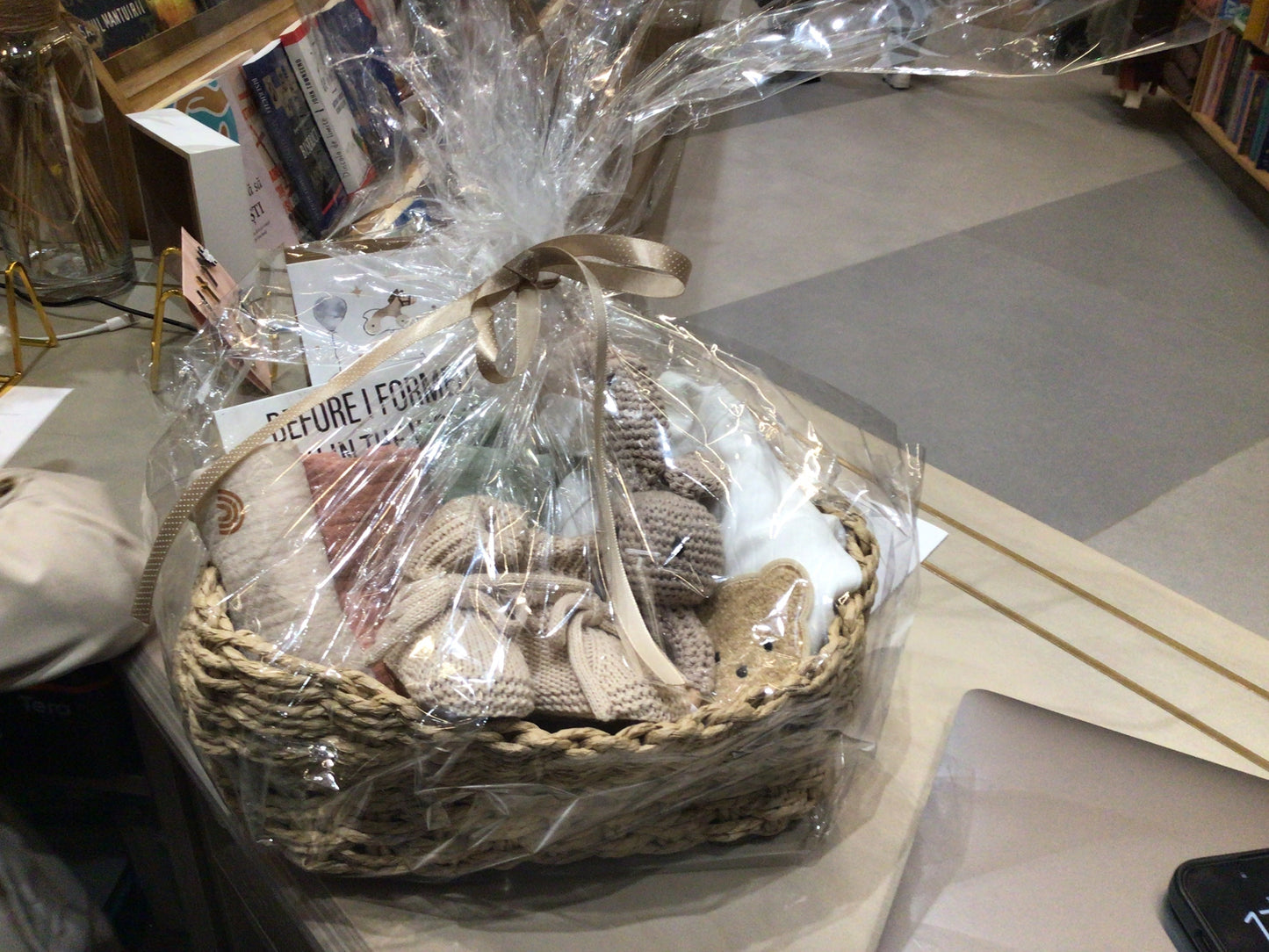 Baby gift basket
