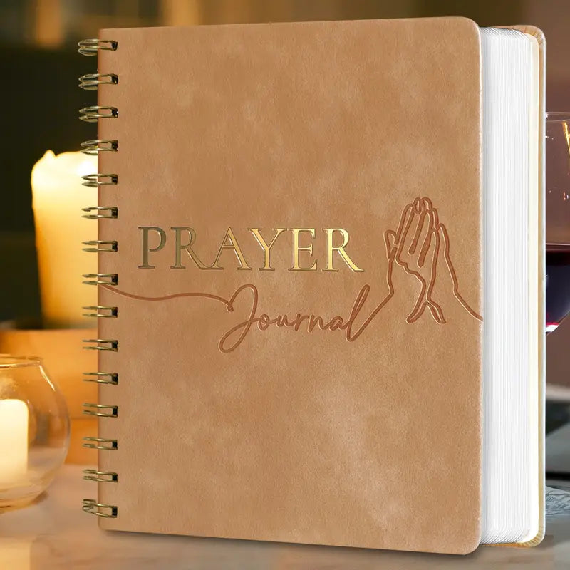 Prayer journal- spiral notebook