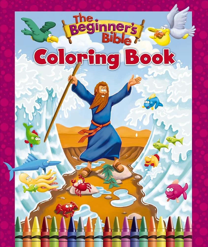 The Beginner's Bible Coloring Book cover image