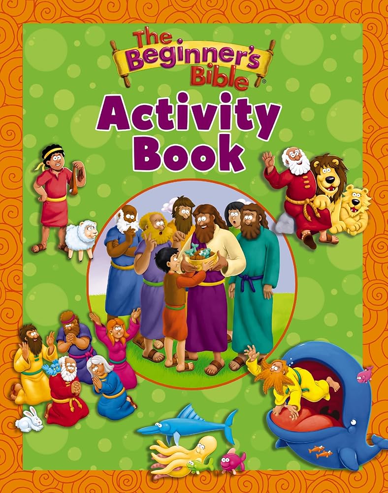 The Beginner's Bible Activity Book cover image