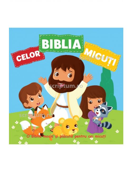 Biblia celor micuti - carte din material textil