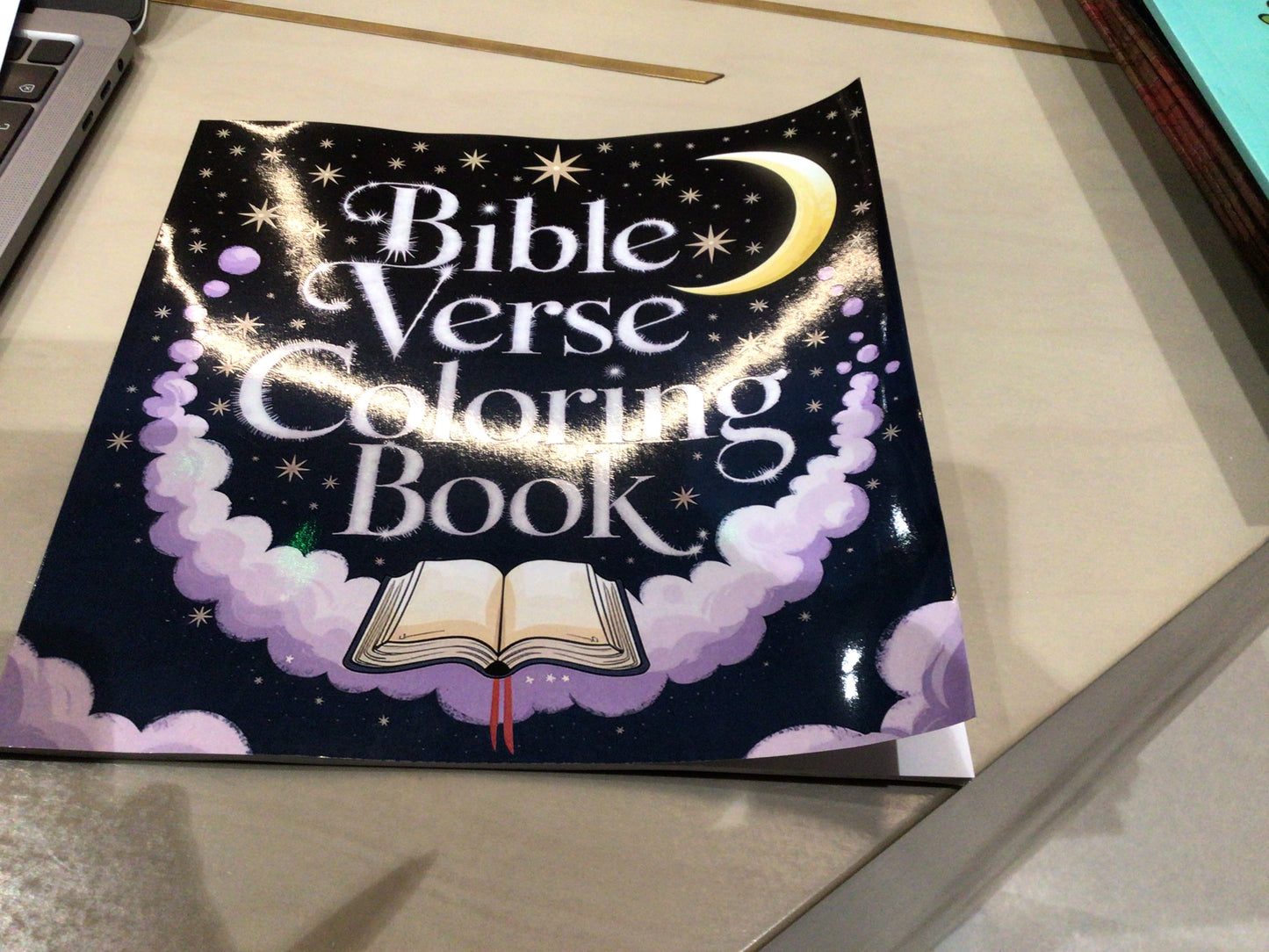 Bible verse coloring book
