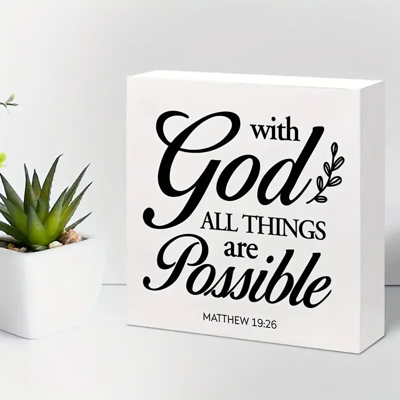 Semn/Sign "With God..."