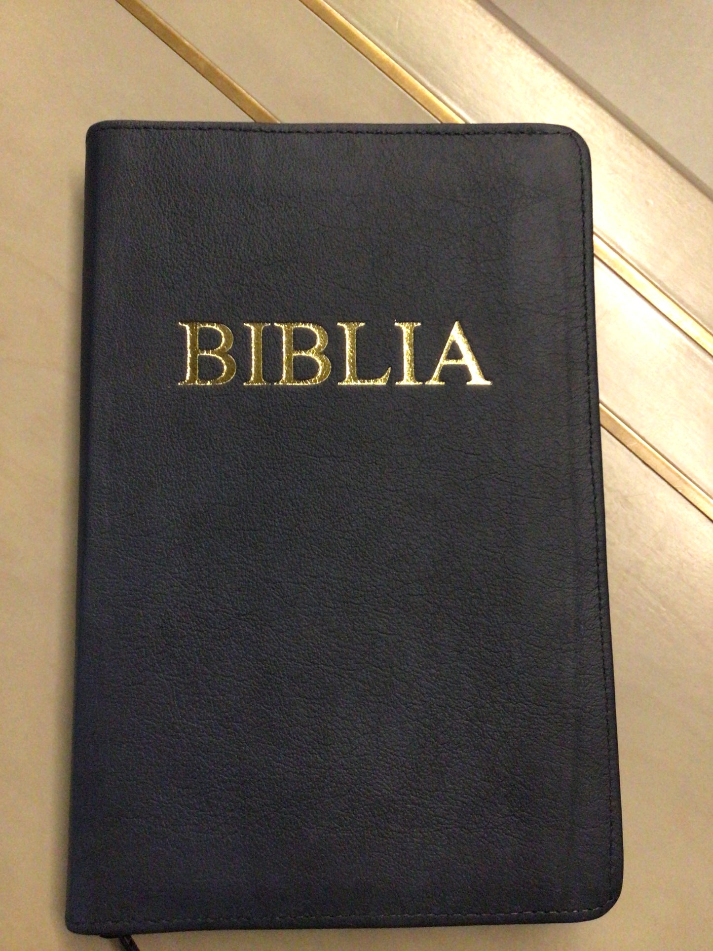 Biblia SBR 076 ZTI, PF- navy