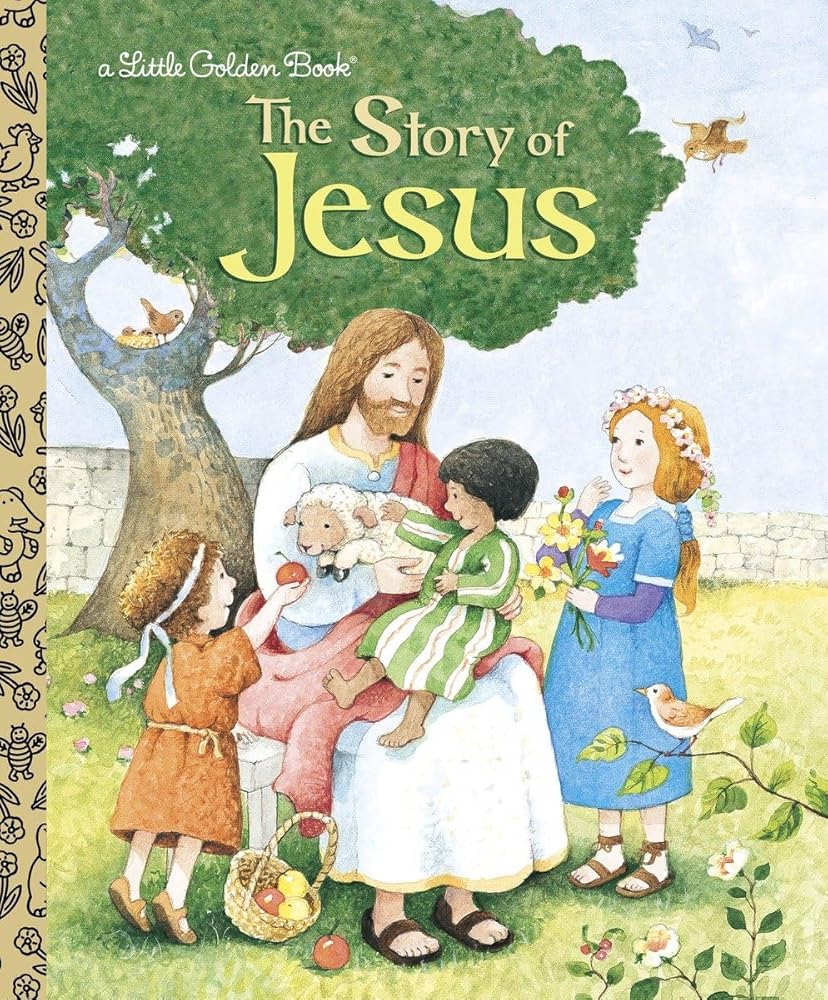 The Story of Jesus: A Christian Book for Kids (Little Golden Book) cover image