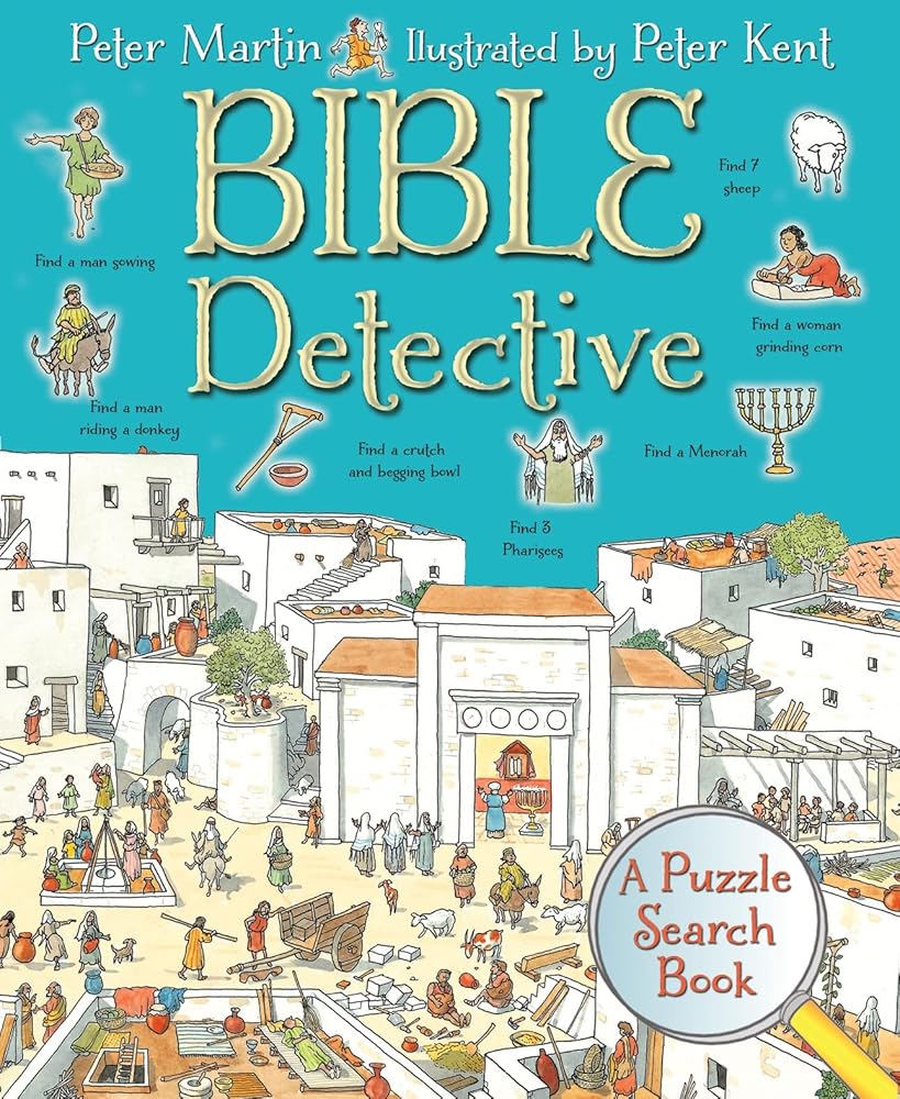 Bible Detective: A Puzzle Search Book cover image