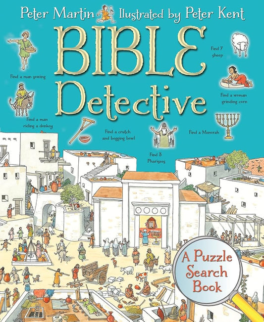 Bible Detective: A Puzzle Search Book cover image