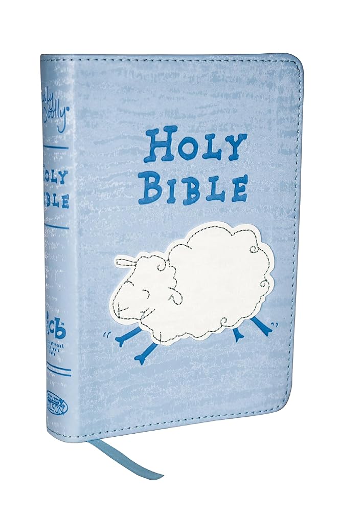 ICB, Really Woolly Holy Bible, Leathersoft, Blue: Children's Edition - Blue cover image
