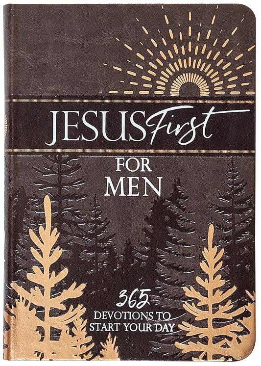 Jesus First for Men: 365 Devotions to Start Your Day cover image