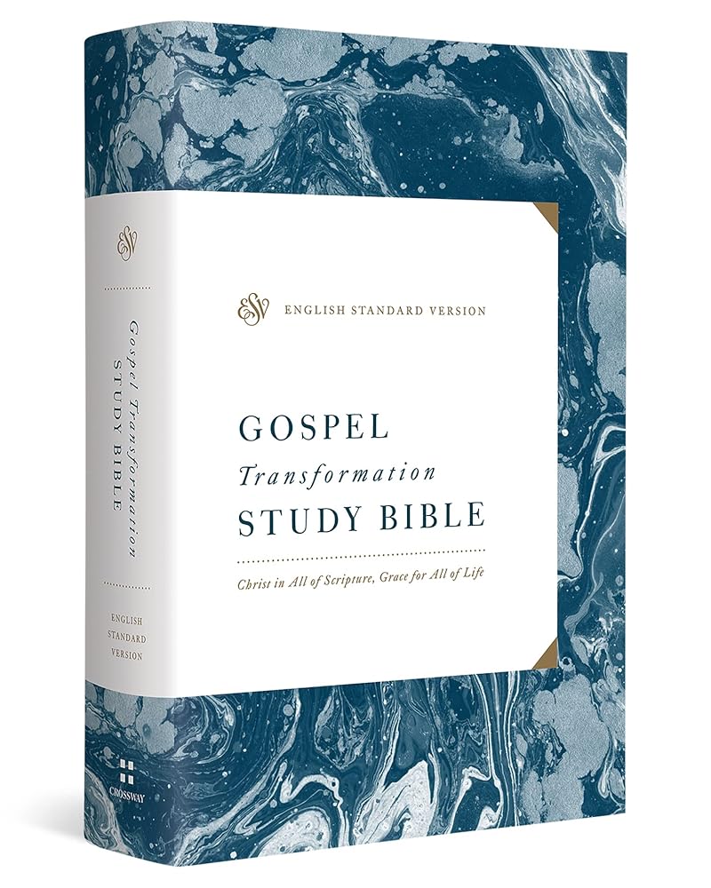 ESV Gospel Transformation Study Bible: Christ in All of Scripture, Grace for All of Life cover image