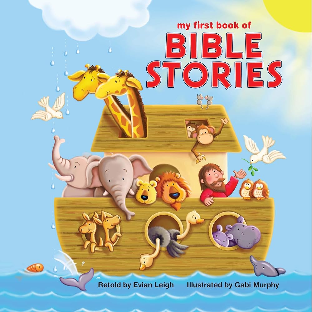 My First Book of Bible Stories - Children's Padded Board Book - Religious Stories cover image