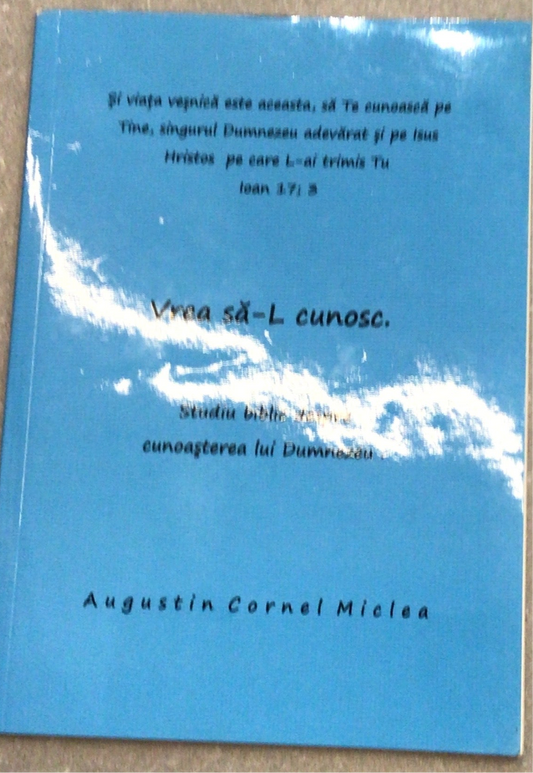 Vreau sa-l cunosc