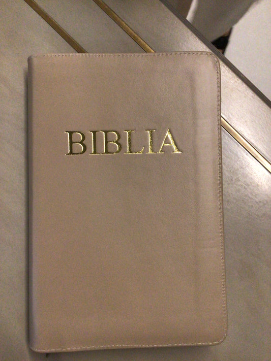 Biblia SBR 076 ZTI, PF- bej