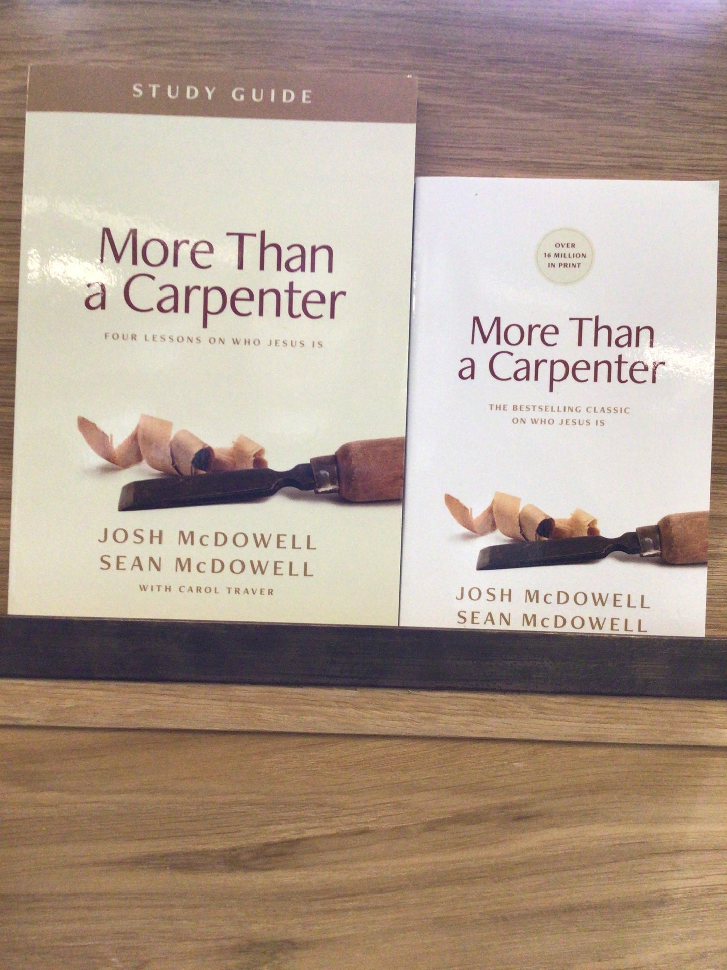 More Than a Carpenter; set of 2 books