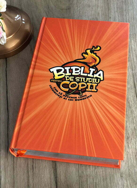 Biblia de studiu pentru copii – coperta cartonată
