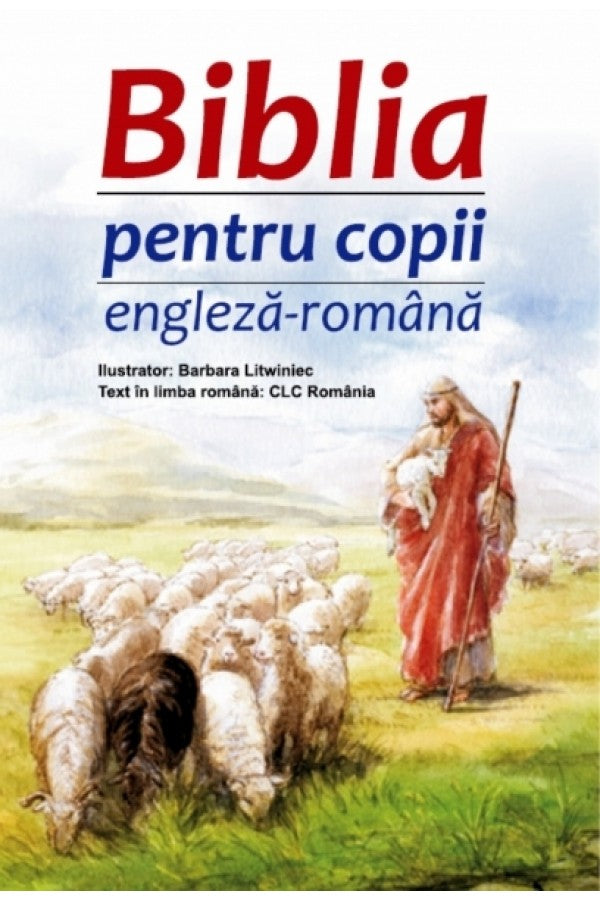 Biblia pentru copii bilingva (engleza-romana)