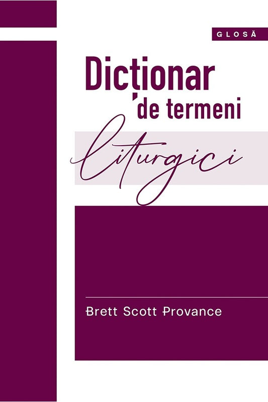 Dicționar de termeni liturgici